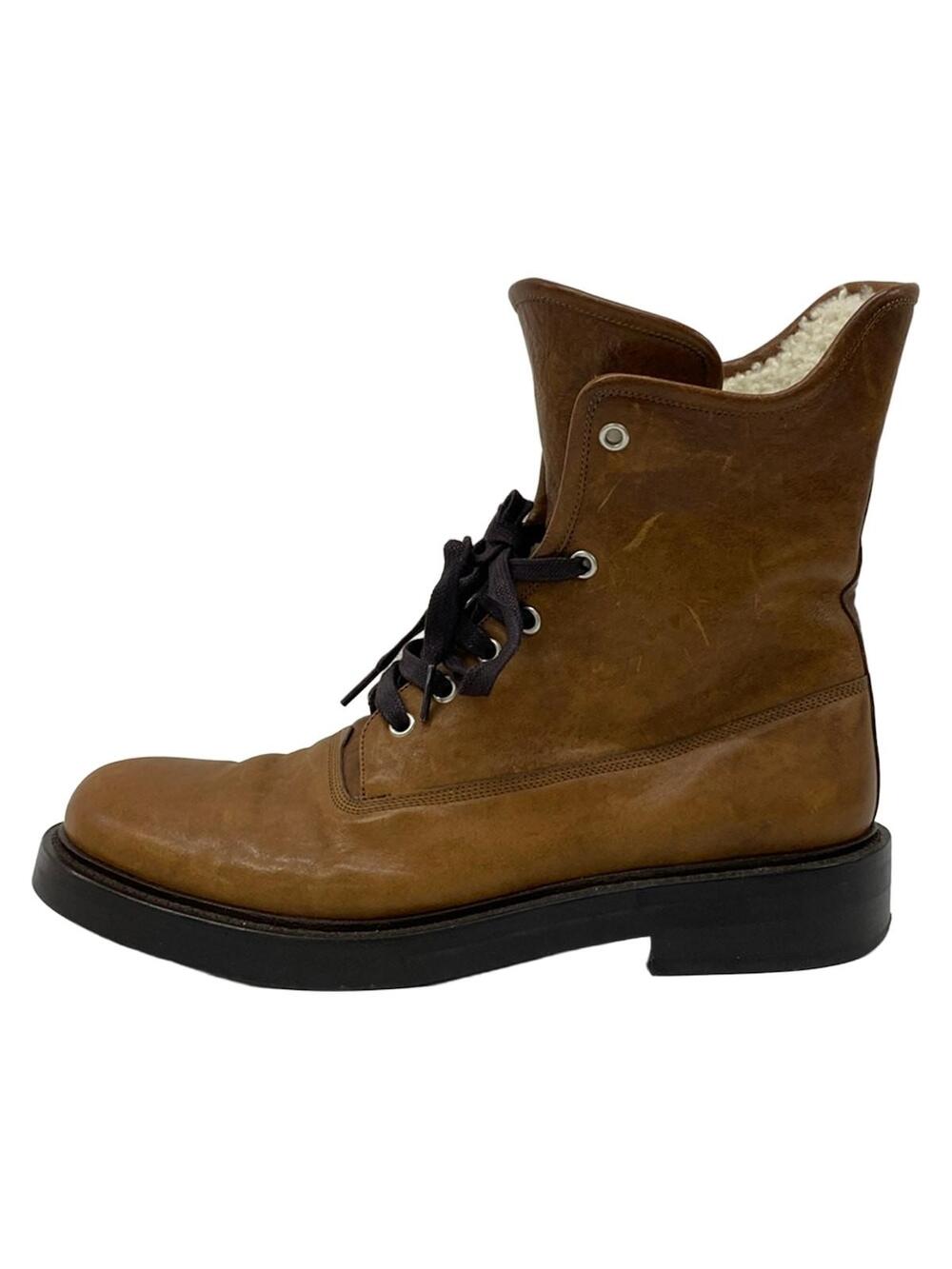 Dior Homme Brown Leather Men's Boots #347086D64B